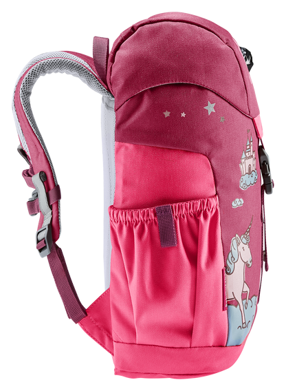 Deuter Kinder-Rucksack <br> Schmusebär 8L<br> bequem & leicht<br> mit Brustgurt und herausnehmbarem Sitzkissen<br> ab ca. 3.5 Jahren 24-30cm Rückenlänge