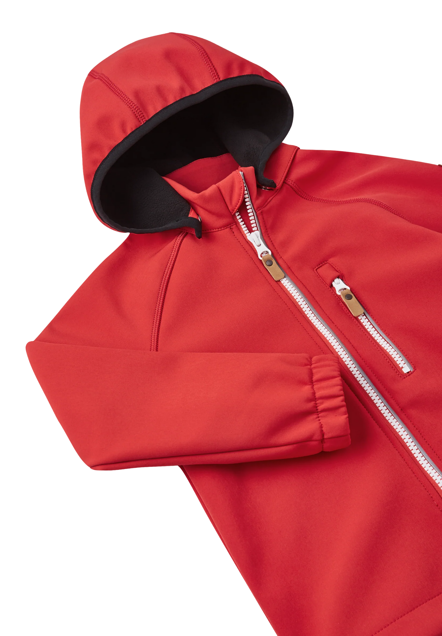 REIMA gefütterte Softshell-Jacke AKTIONSFARBE <br>Vantti <br>Gr. 92<br> aussen Softshell<br> innen weiches Fleece <br>WS 10'000 mm