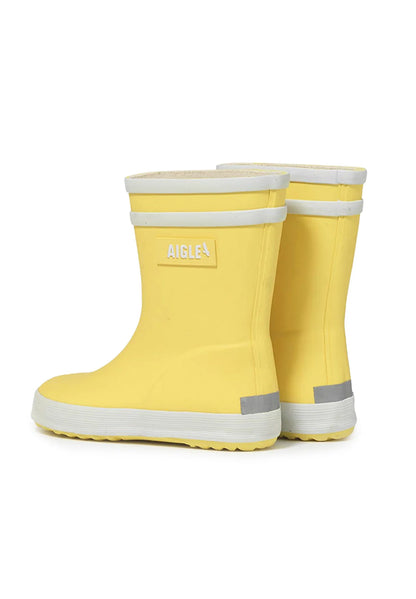 AIGLE Gummistiefel <br> Baby Flac <br>Gr. 23 <br>ungefüttert <br> aus Naturkautschuk<br> Innensohle herausnehmbar<br> 100% wasserdicht
