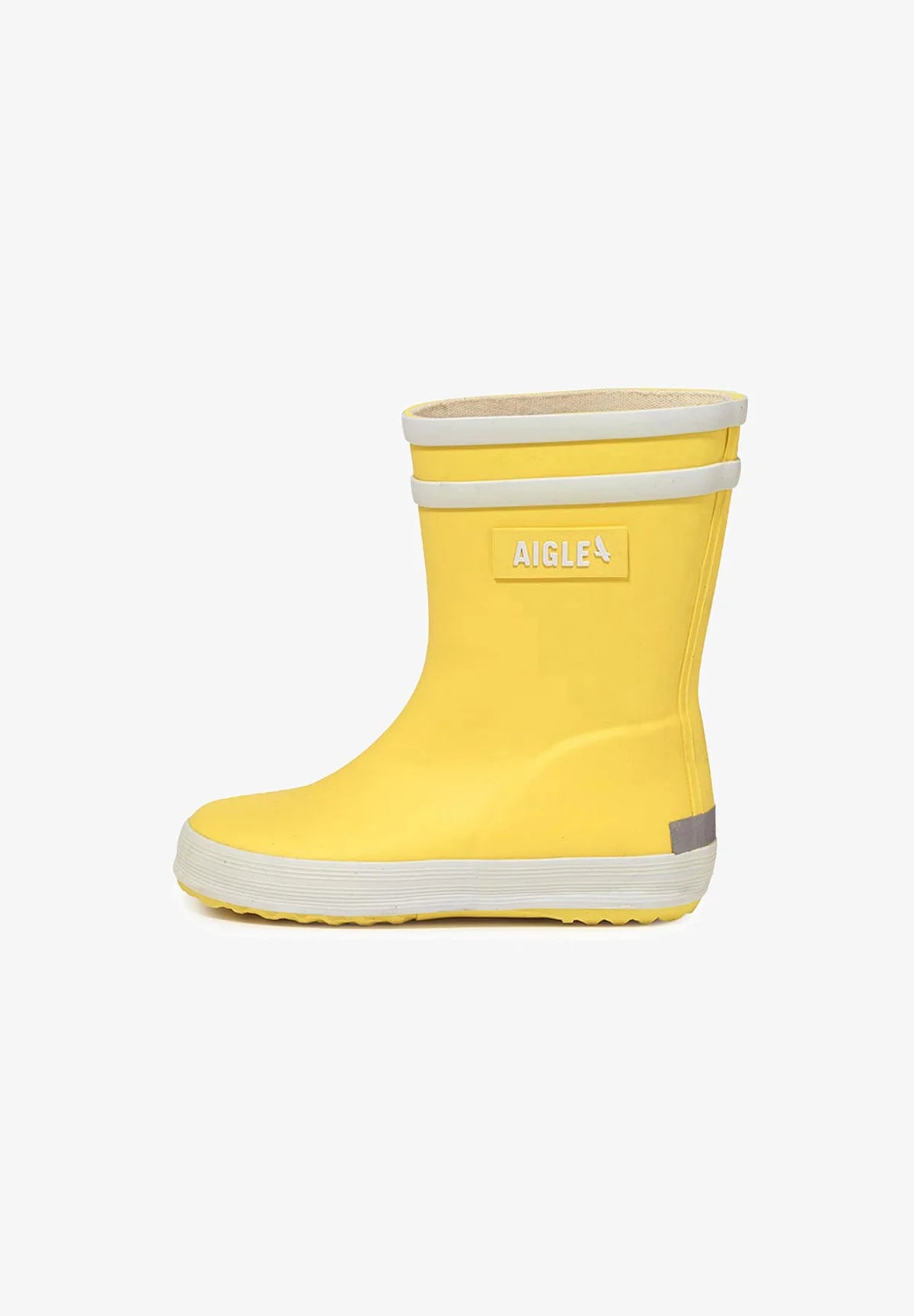 AIGLE Gummistiefel <br> Baby Flac <br>Gr. 23 <br>ungefüttert <br> aus Naturkautschuk<br> Innensohle herausnehmbar<br> 100% wasserdicht