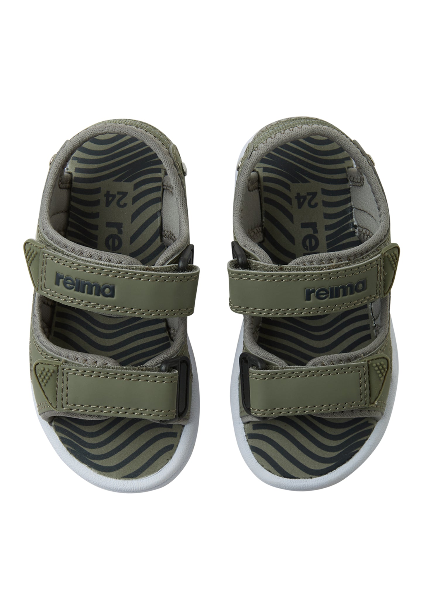 REIMA Sandalen / Badesandalen<br> Bungee <br>Gr. 25, 27, 28, 29, 30, 31, 32 <br> sehr leicht & weich<br> zwei Klettverschlüsse seitlich für selbstständiges Anziehen<br> auch im/am Wasser geeignet