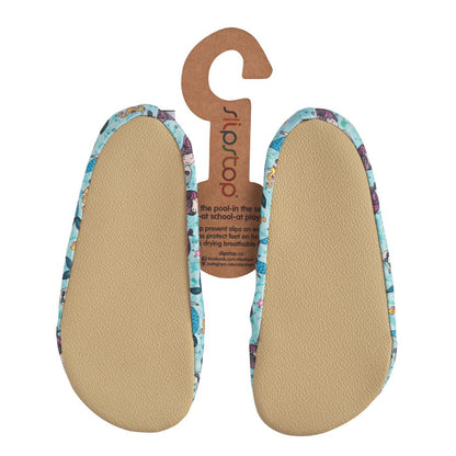 SLIPSTOPS Geräteturnschuhe/Turntäppeli/Badeschuhe <br>Gr. 27-29<br> für Tanzen, Turnen aber auch im/am Wasser geeignet<br> super leicht und flexibel <br> schnelltrocknend