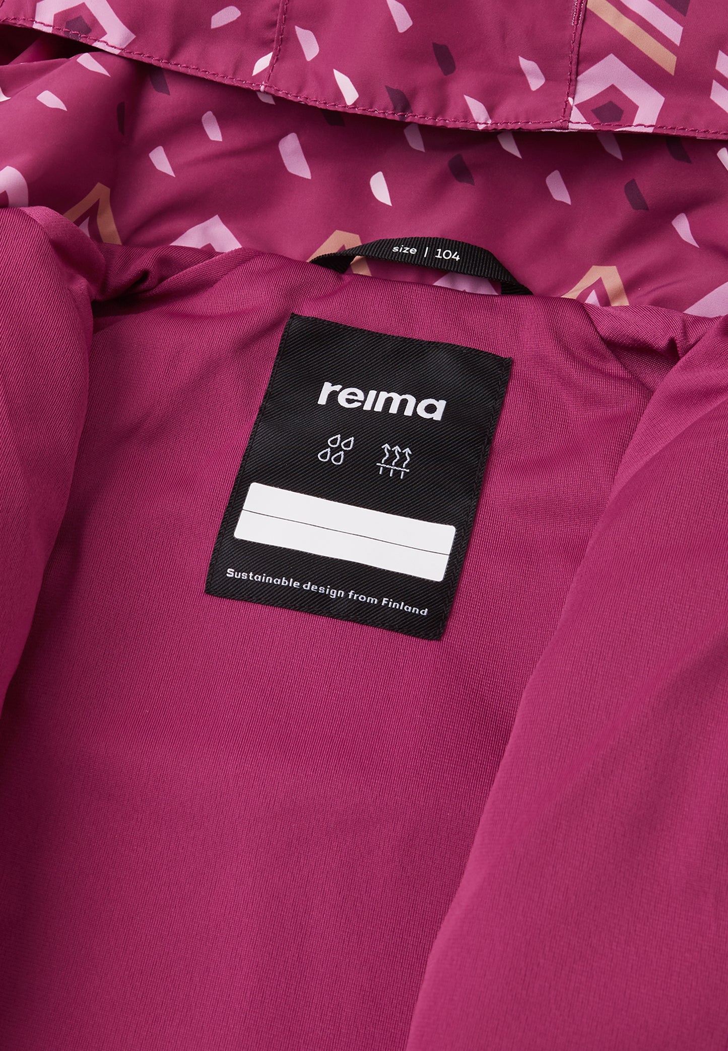 REIMA TEC Übergangs- und Regen-Jacke <br>Kalliola<br> Gr. 140 <br>WS 10'000 mm