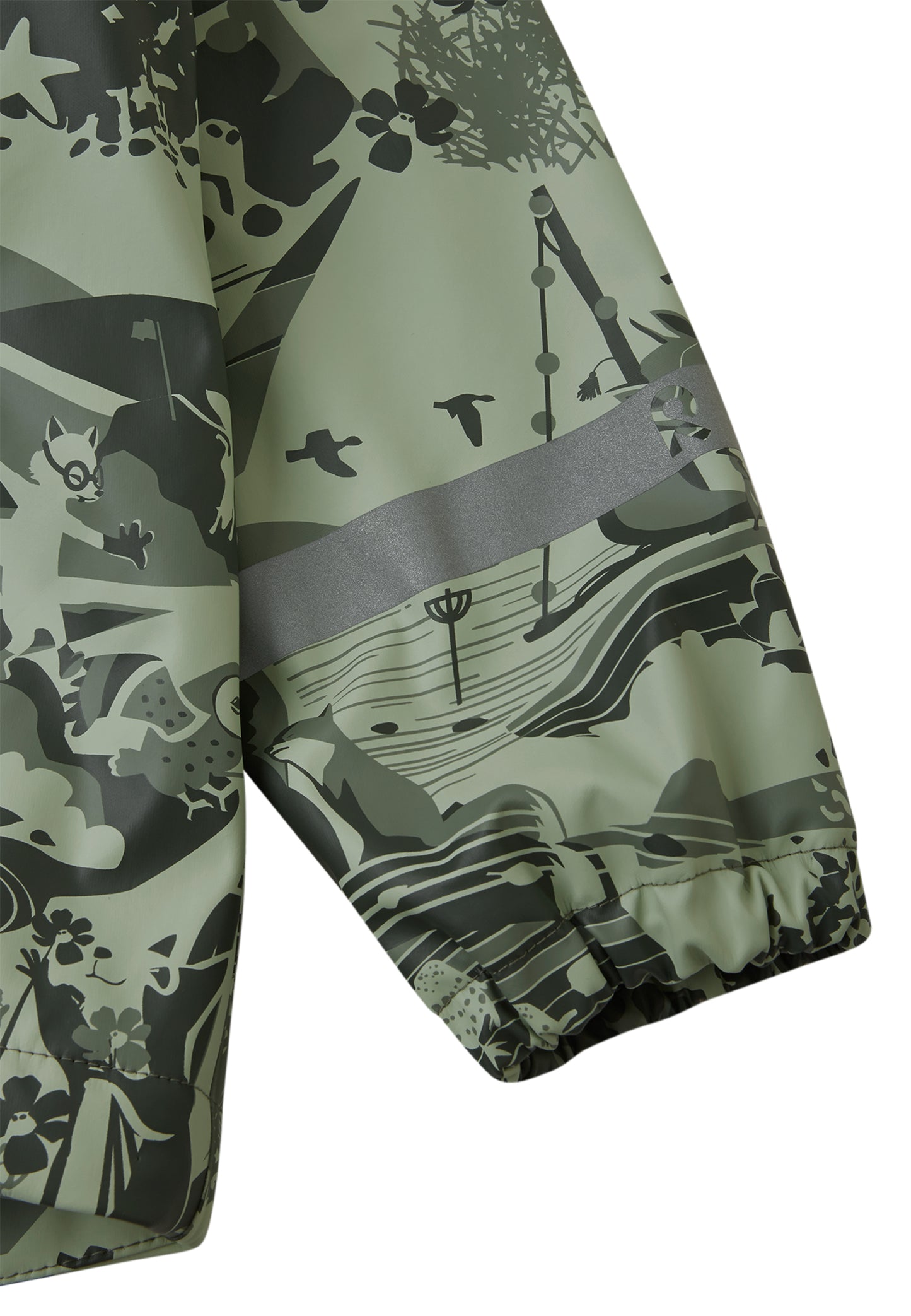 REIMA gefütterte Regenjacke/Matschjacke <br>Koski <br>Gr. 92, 104, 116<br> innen warmes Fleece <br>WS 10'000 mm