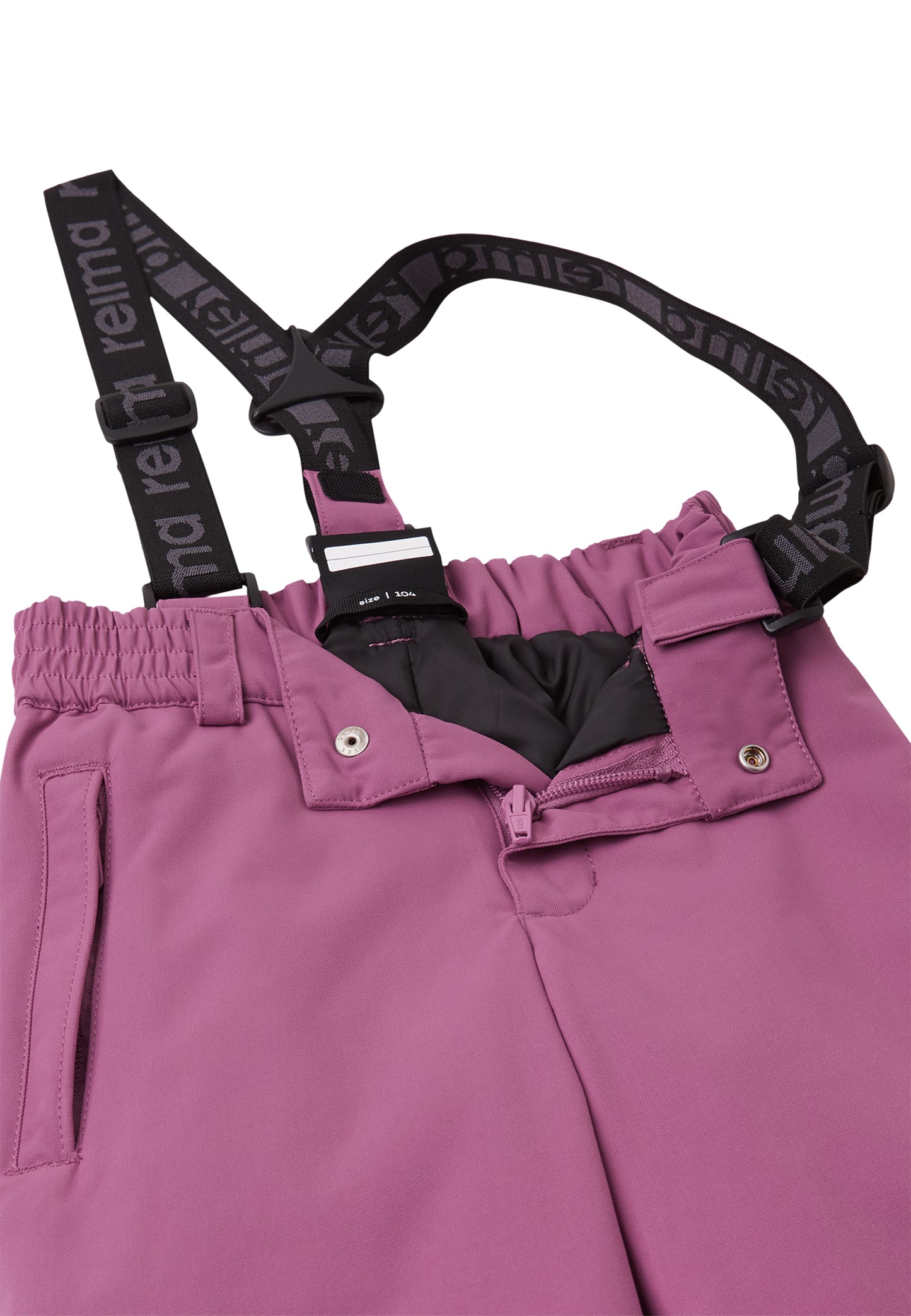 REIMA TEC+ Skihose<br> Loikka<br> Gr. 92, 98, 122, 140, 152 <br>abnehmbare Träger, Schneefang am Beinende <br>regulierbares Beinende<br> WS >10'000 mm