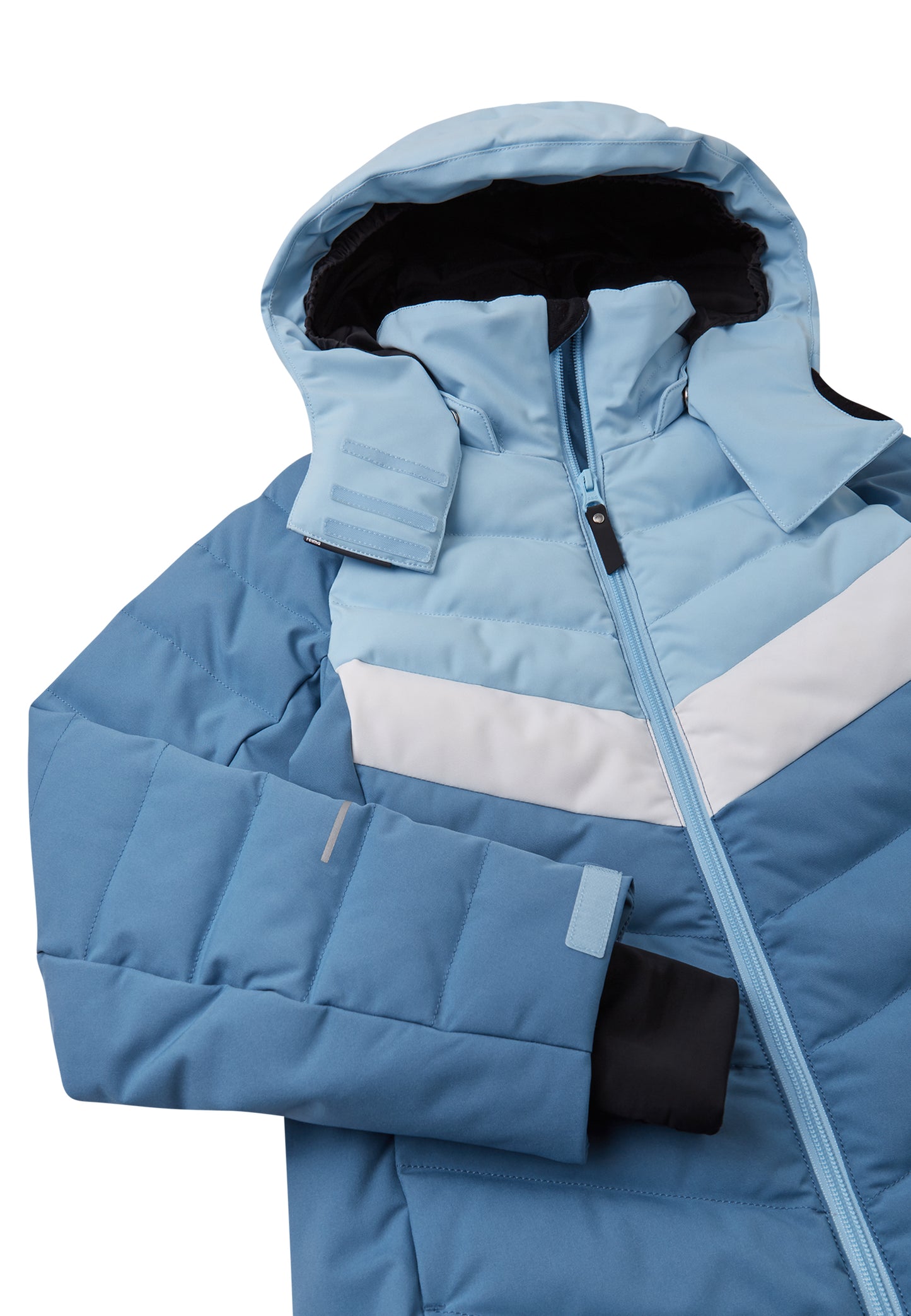 REIMA Primaloft-Skijacke/Winterjacke<br> Luppo <br>Gr. 140<br> mit Primaloft (künstliche Daune) wattiert<br> Schneefang & verstellbare Ärmelbündchen mit Lycraeinsätzen<br> WS 15'000 mm