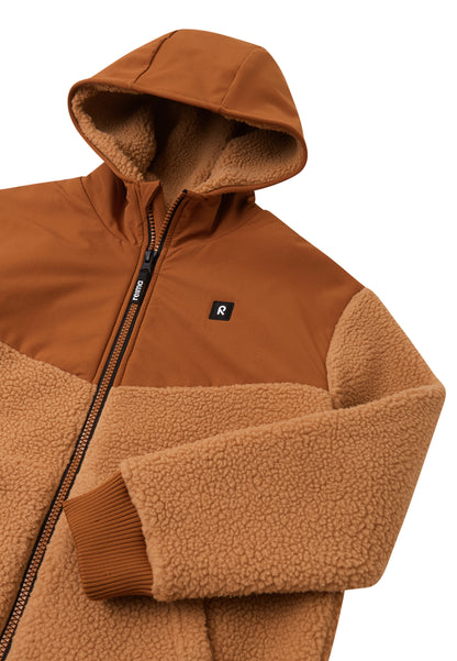 REIMA Fleece-Kapuzen-Jacke/Hoodie <br>Samota <br> Gr. 134, 152, 158, 164<br> aussen warm und flauschig, innen hautfreundlicher Jersey<br> recyceltes Material<br> sehr warm, 310 g/m2 Dicke