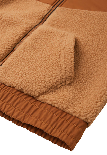 REIMA Fleece-Kapuzen-Jacke/Hoodie <br>Samota <br> Gr. 134, 152, 158, 164<br> aussen warm und flauschig, innen hautfreundlicher Jersey<br> recyceltes Material<br> sehr warm, 310 g/m2 Dicke