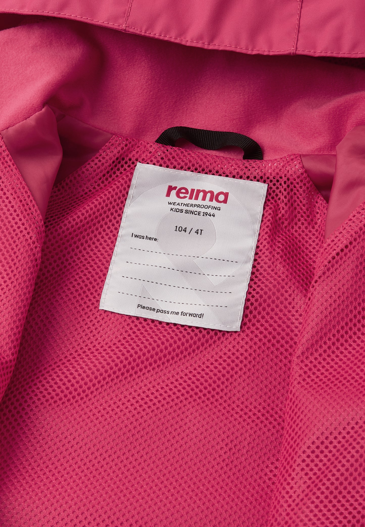 REIMA TEC Übergangs- und Regen-Jacke <br>Soutu <br>Gr. 104, 110, 116, 128, 134, 140 <br>WS 10'000 mm