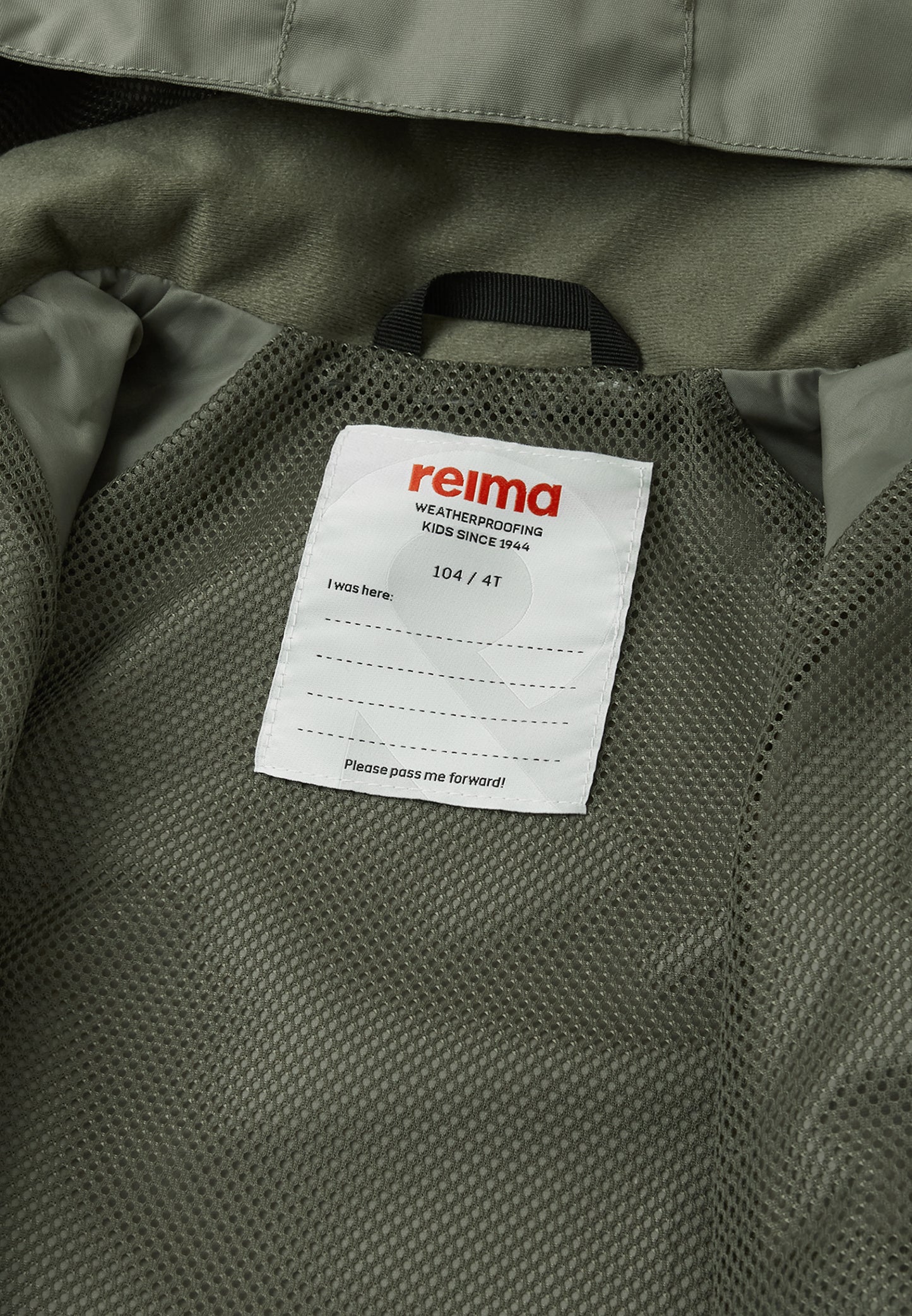 REIMA TEC Übergangs- und Regen-Jacke <br>Soutu <br>Gr. 98, 104, 110, 116, 122, 128, 152, 158, 164 <br>WS 10'000 mm