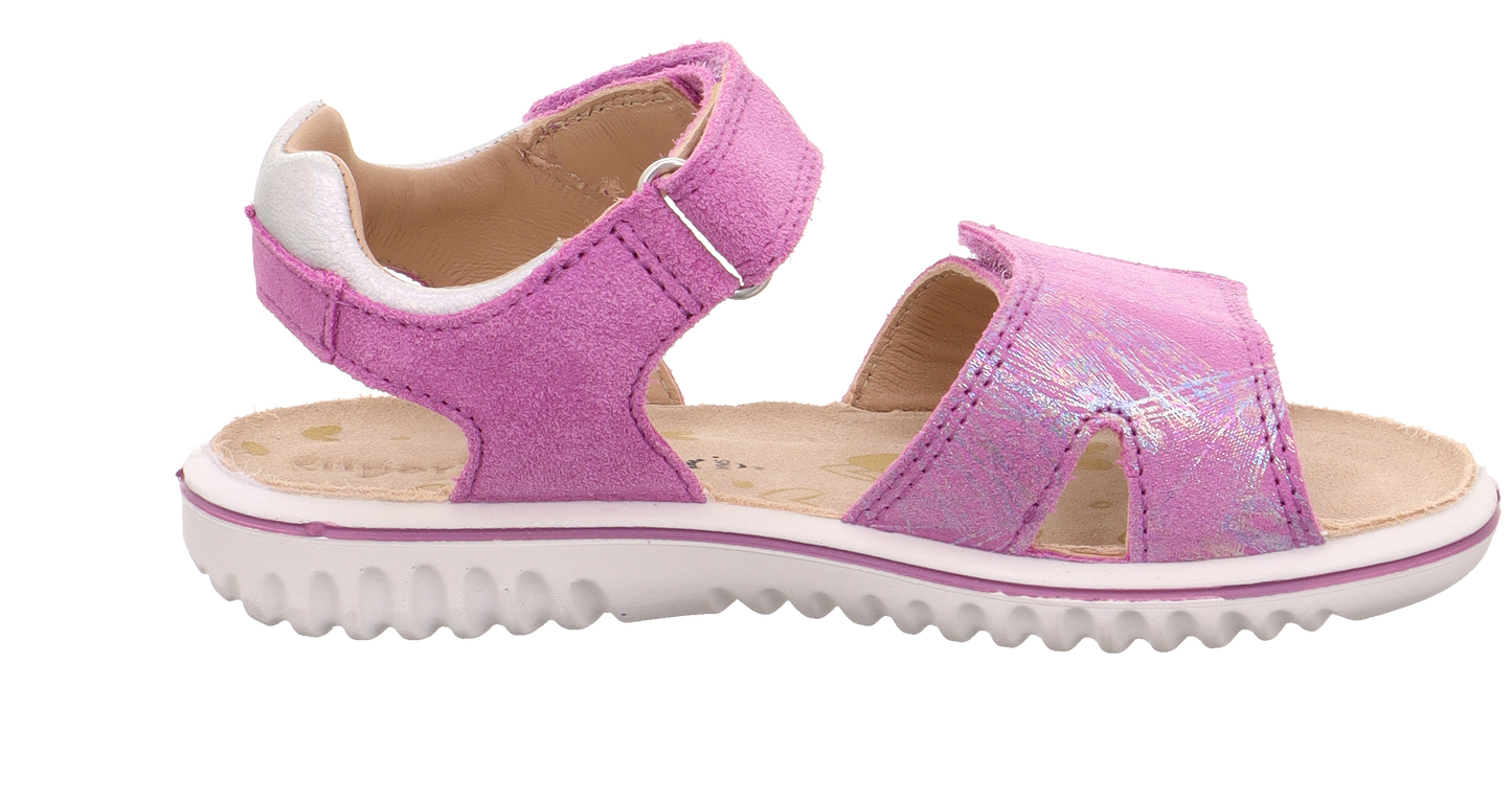 SUPERFIT Leder-Sandalen<br> Sparkle <br>Gr. 26, 27, 29, 31, 32, 33<br> flexibel & weich