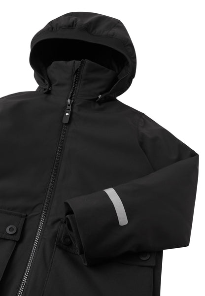 REIMA TEC 3in1 gefütterte Übergangs- und Regen-Jacke <br>Syddi <br>Gr. 158 <br> austrennbare Innenjacke mit Fellex wattiert <br>(künstliche Daune) <br> WS 10'000 mm