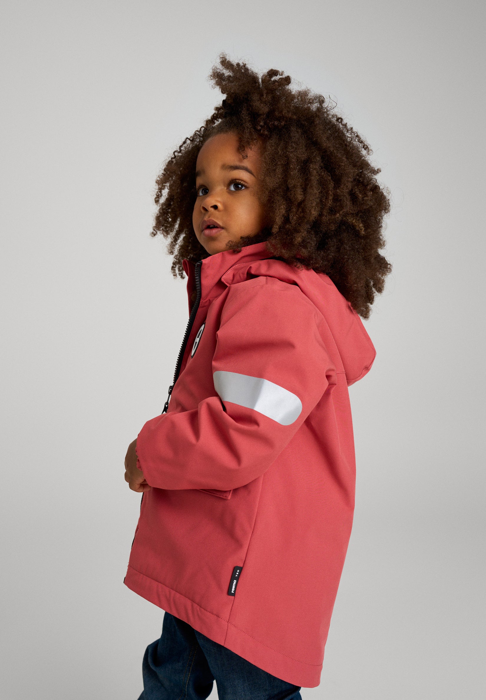 REIMA TEC gefütterte Kinder Regenjacke / Übergangsjacke Symppis 5100045B-3940