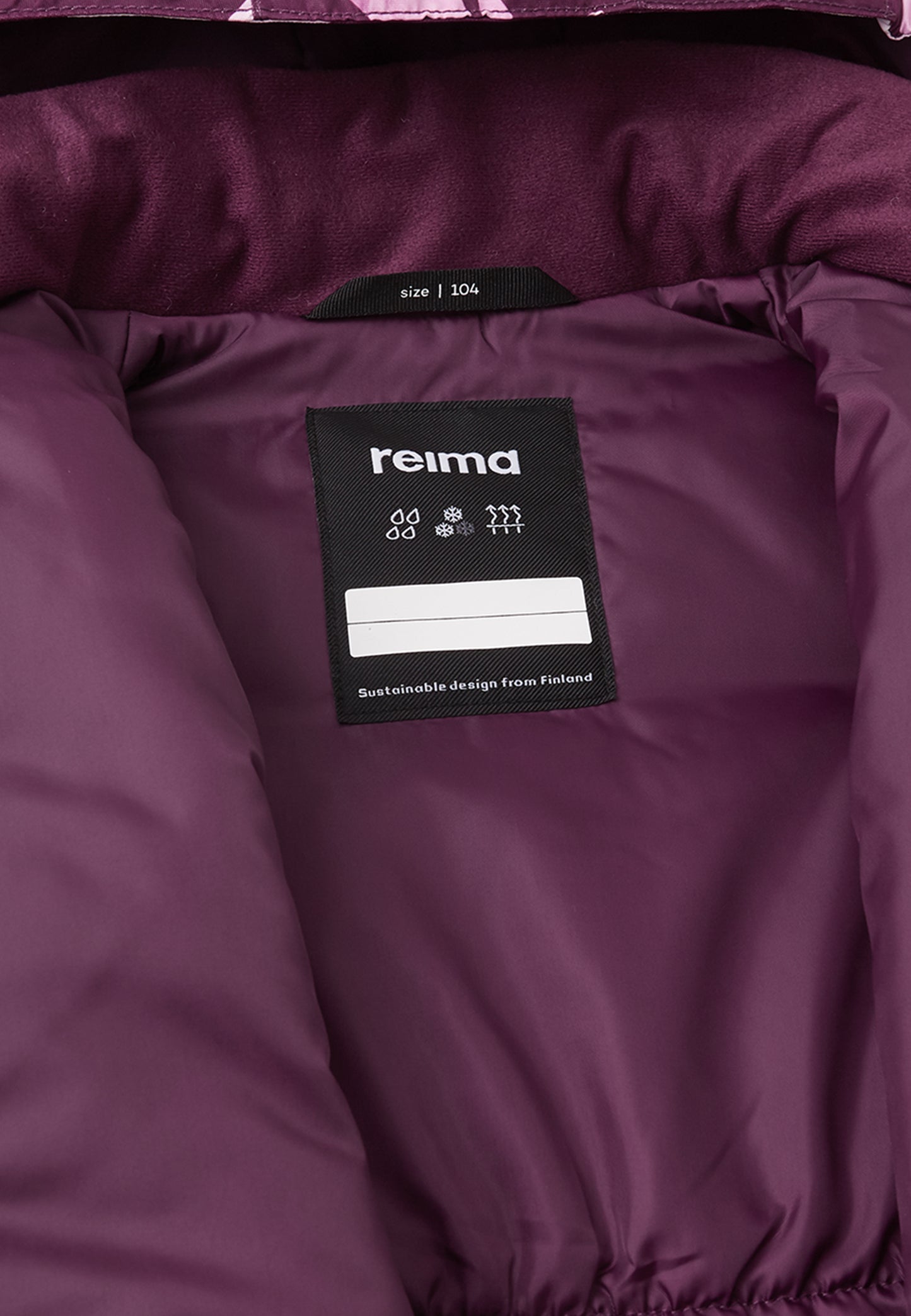 REIMA TEC Winterjacke/Parka Taho <br>Gr. 104, 110, 116<br>  Taille regulierbar, langer Schnitt<br> WS 12'000