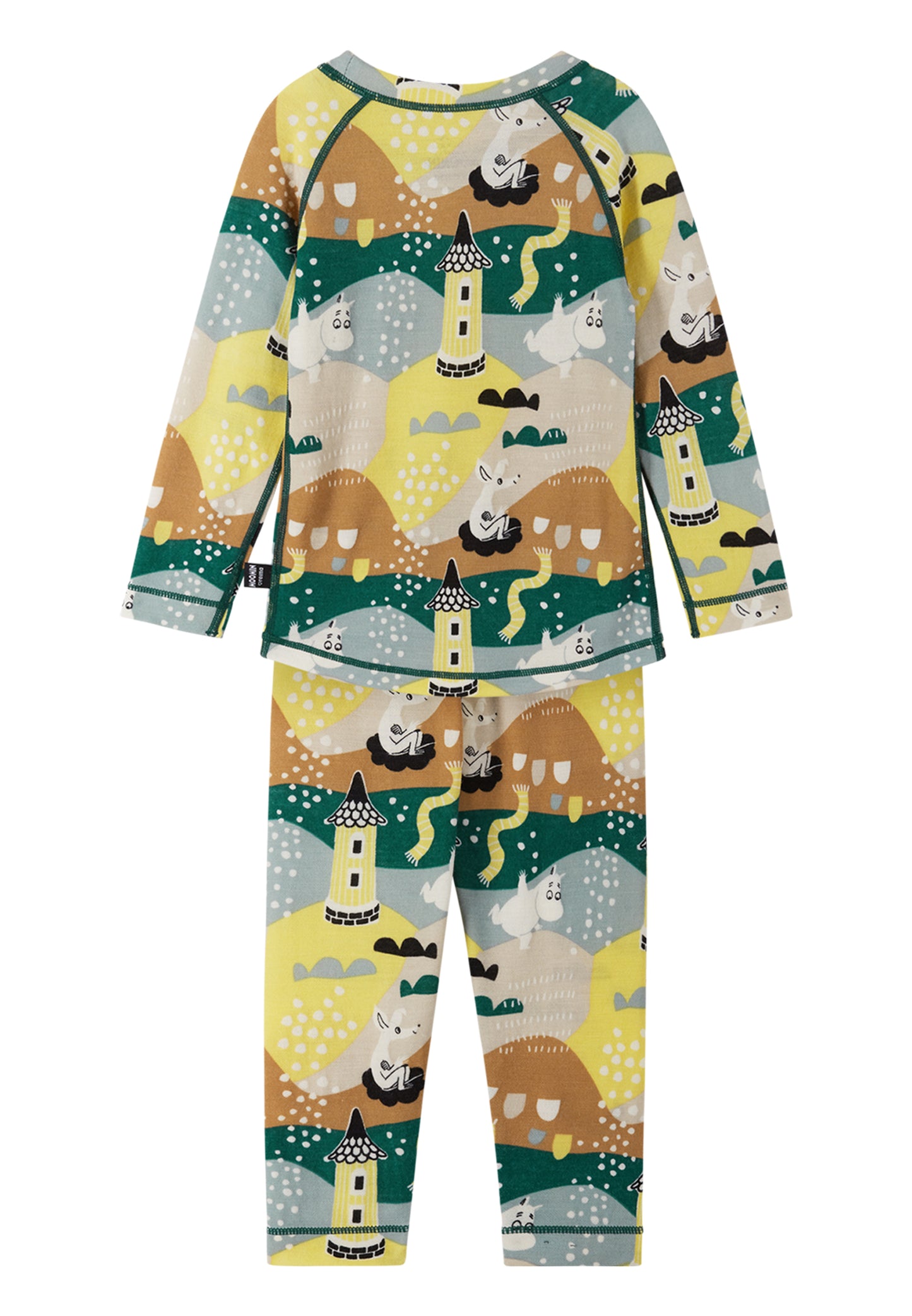 REIMA Thermo-Set Shirt+Hose Merinowolle/Tencel<br> Trivsam<br> Gr. 80 - 110<br> natürlich&temperaturausgleichend<br> warm 200g/m2