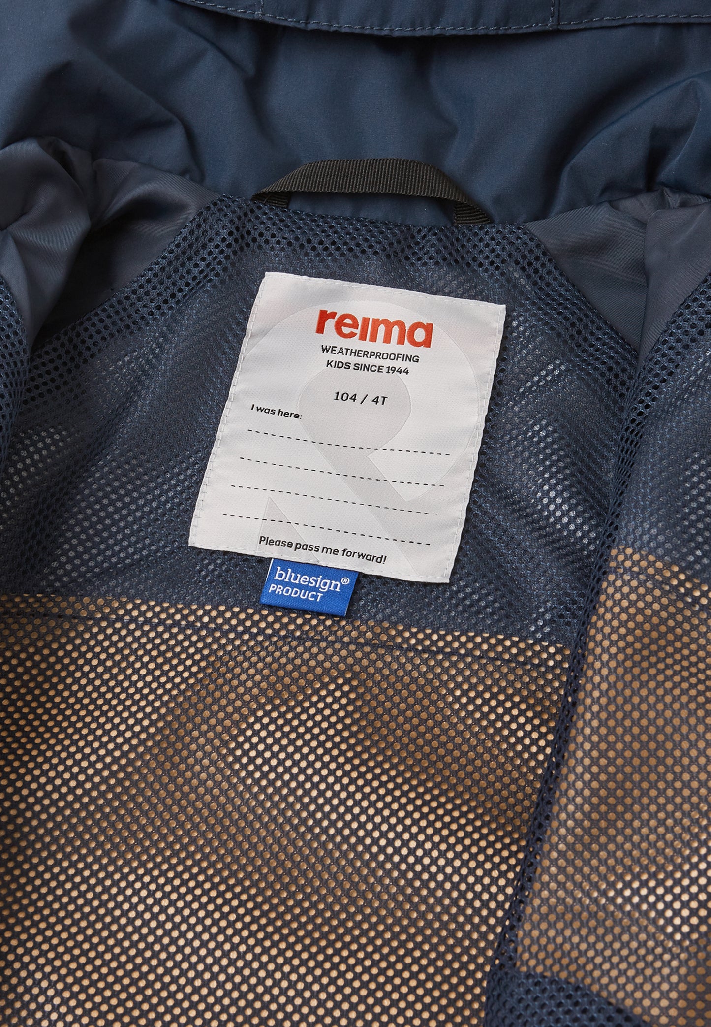 REIMA TEC Übergangs- und Regen-Jacke <br>Tuulela<br> Gr. 80, 92, 98,  116<br>WS 10'000 mm