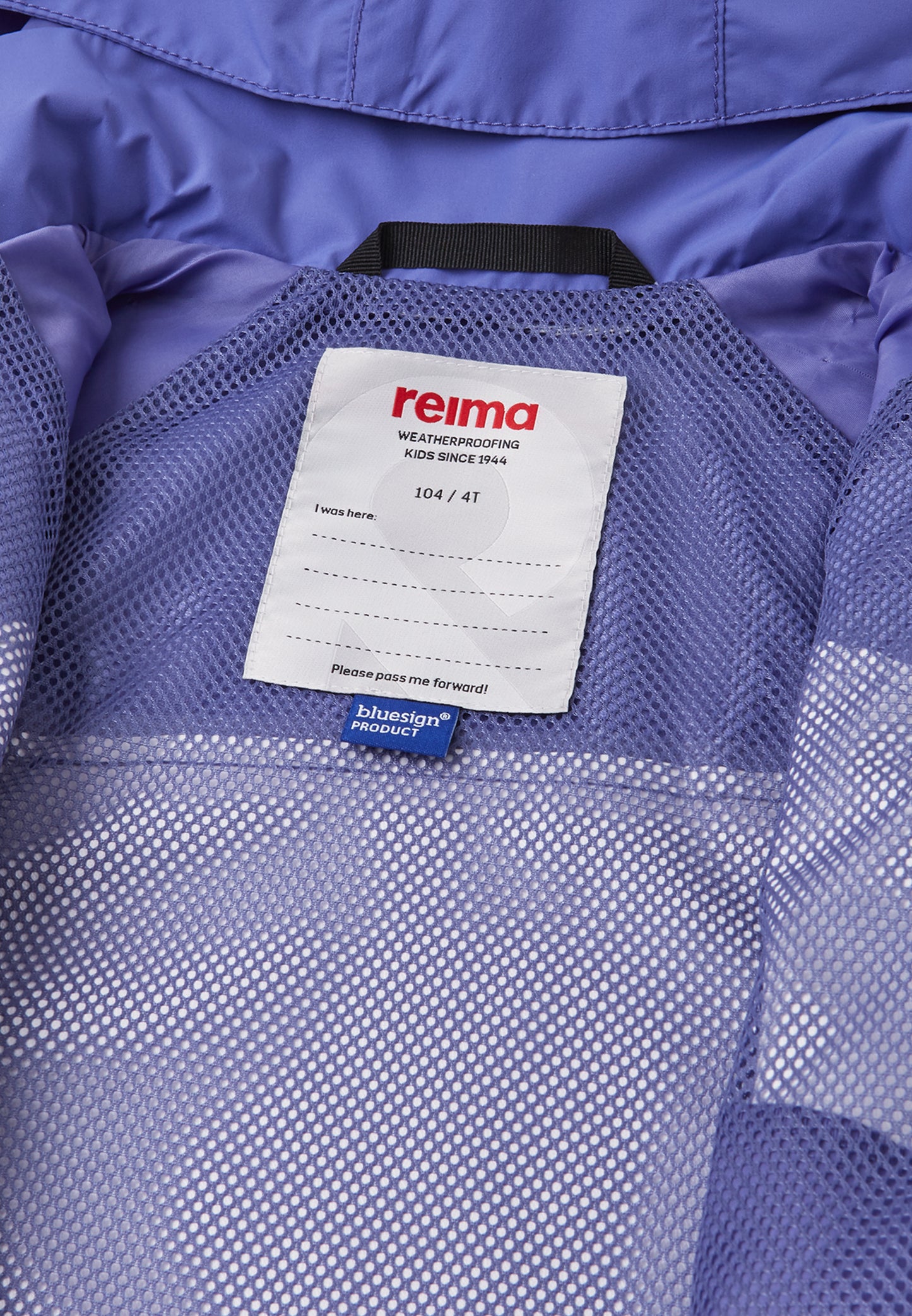 REIMA TEC Übergangs- und Regen-Jacke <br>Tuulela<br> Gr. 80, 92, 98, 104, 110, 140 <br>WS 10'000 mm
