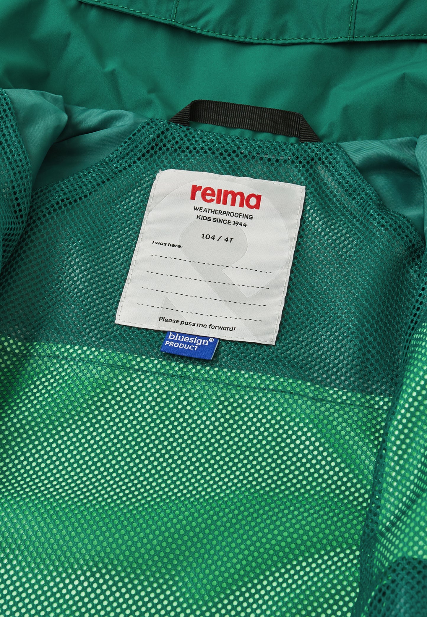 REIMA TEC Übergangs- und Regen-Jacke <br>Tuulela<br> Gr. 80, 86, 92, 104, 116, 128, 140br>WS 10'000 mm