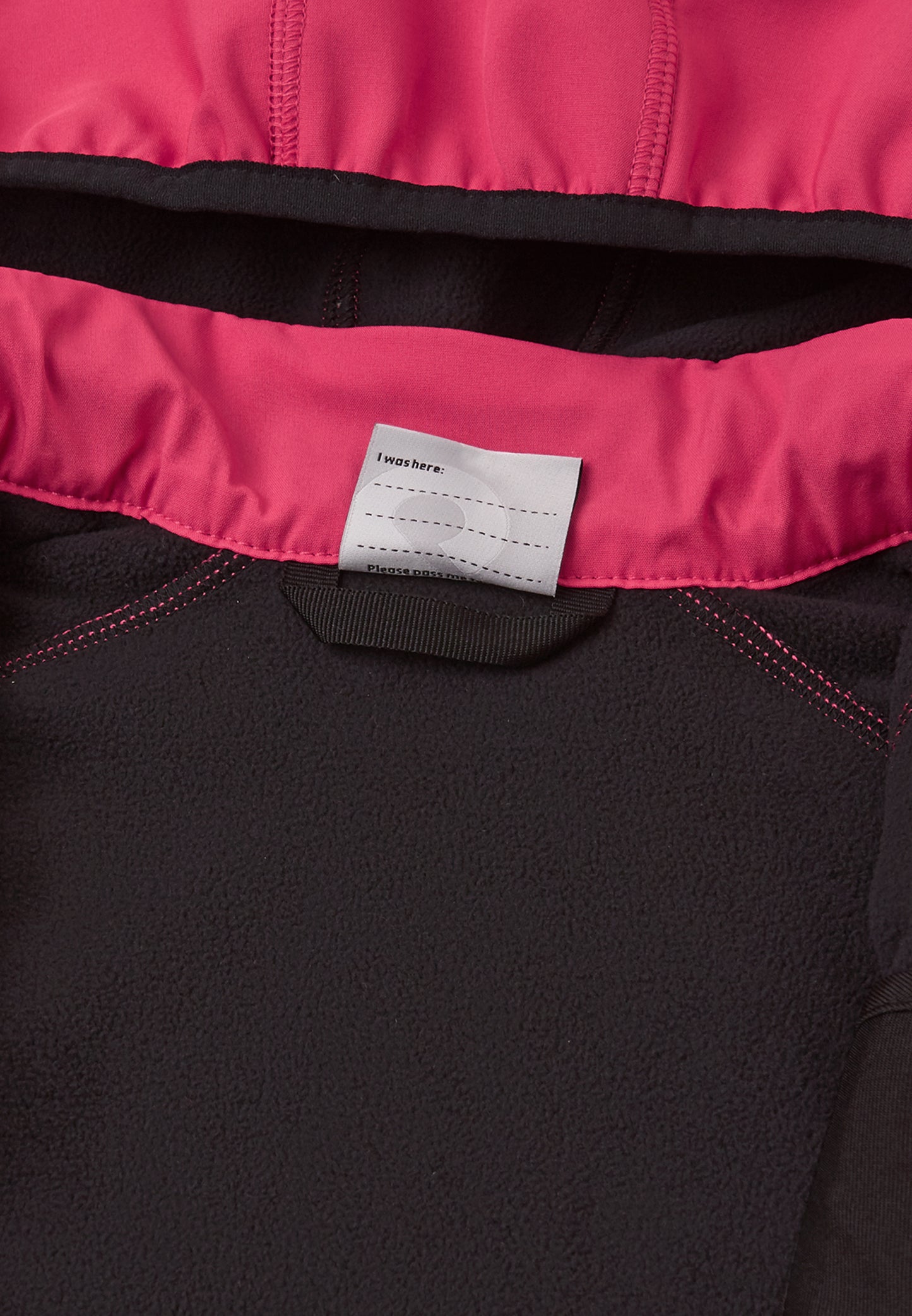 REIMA gefütterte Softshell-Jacke <br>Vantti <br>Gr. 80, 86, 92, 98, 104, 110, 128, 134<br> aussen Softshell<br> innen weiches Fleece <br>WS 10'000 mm
