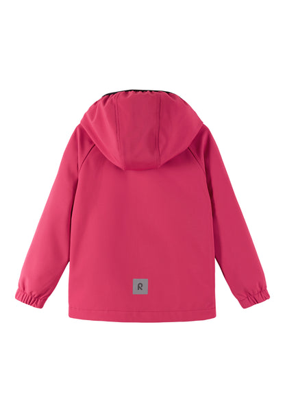 REIMA gefütterte Softshell-Jacke <br>Vantti <br>Gr. 80, 86, 92, 98, 104, 110, 128, 134<br> aussen Softshell<br> innen weiches Fleece <br>WS 10'000 mm