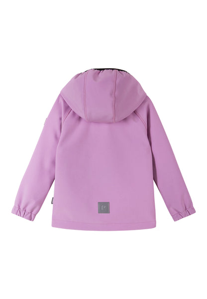 REIMA gefütterte Softshell-Jacke <br>Vantti <br>Gr. 110, 116<br> aussen Softshell<br> innen weiches Fleece <br>WS 10'000 mm