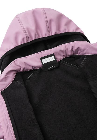 REIMA gefütterte Softshell-Jacke AKTIONSFARBE <br>Vantti <br>Gr. 80<br> aussen Softshell<br> innen weiches Fleece <br>WS 10'000 mm