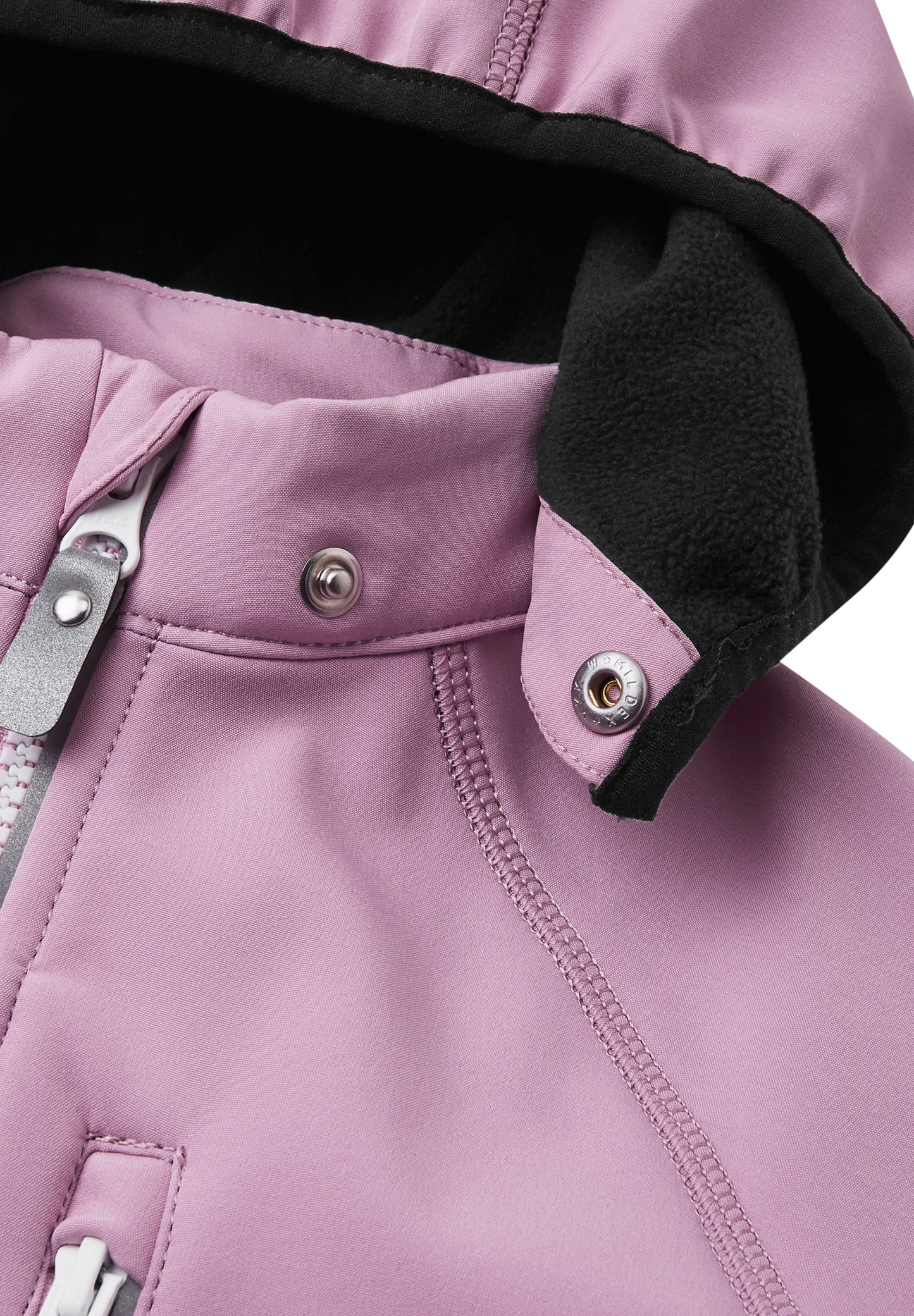 REIMA gefütterte Softshell-Jacke AKTIONSFARBE <br>Vantti <br>Gr. 80<br> aussen Softshell<br> innen weiches Fleece <br>WS 10'000 mm