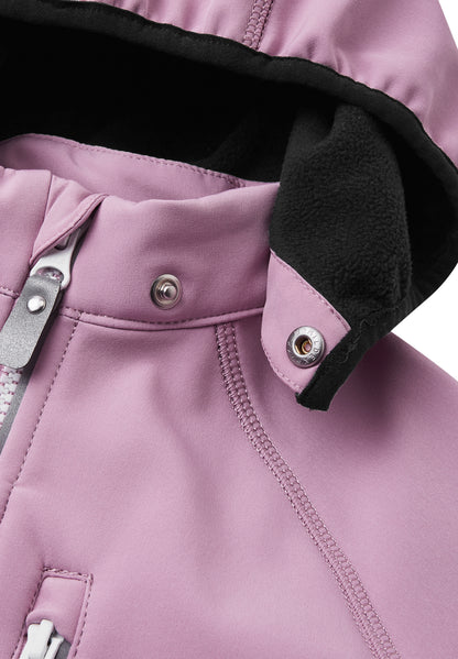 REIMA gefütterte Softshell-Jacke AKTIONSFARBE <br>Vantti <br>Gr. 80<br> aussen Softshell<br> innen weiches Fleece <br>WS 10'000 mm