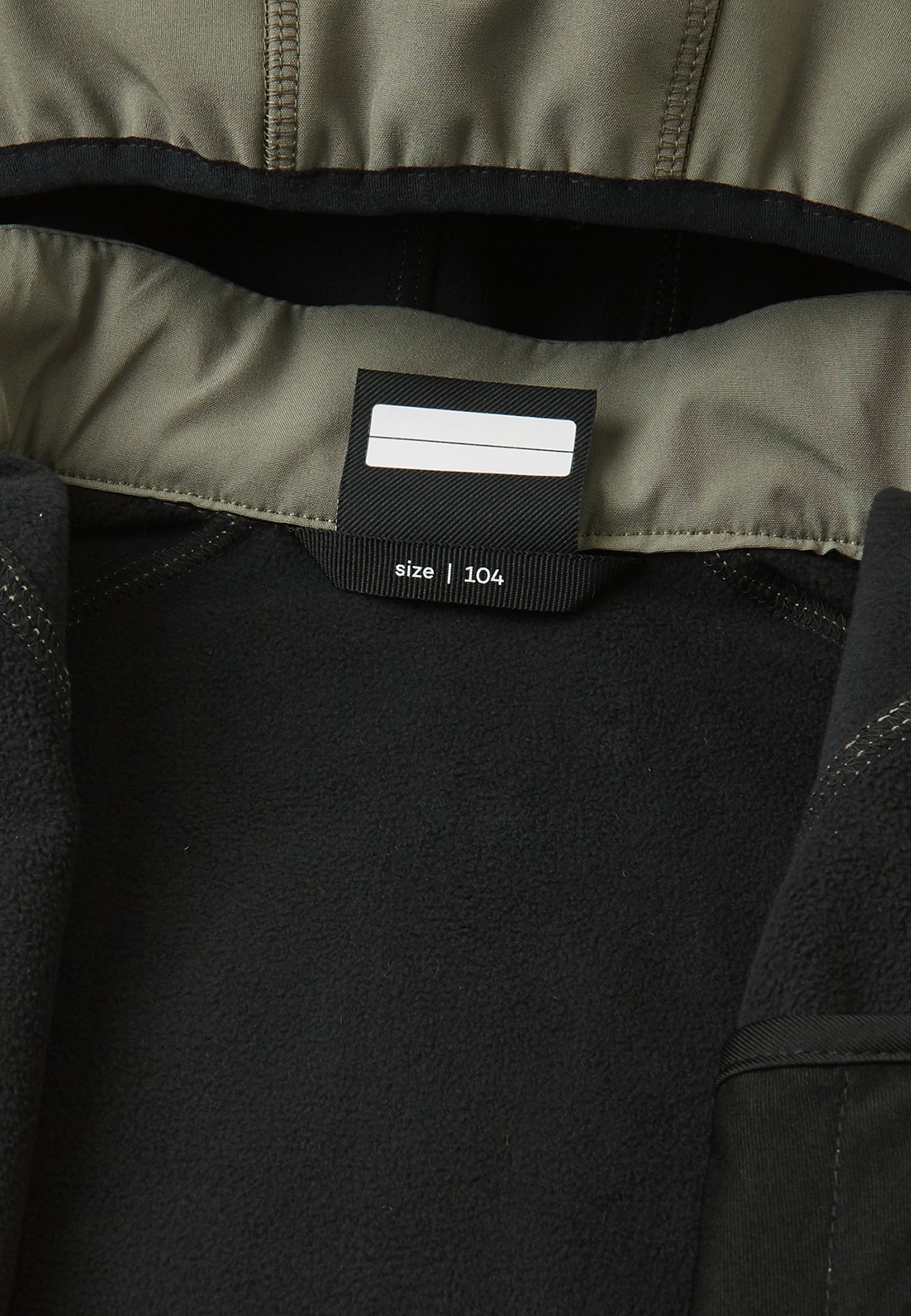 REIMA gefütterte Softshell-Jacke <br>Vantti <br>Gr. 80, 98, 122, 128, 134, 140<br> aussen Softshell<br> innen weiches Fleece <br>WS 10'000 mm