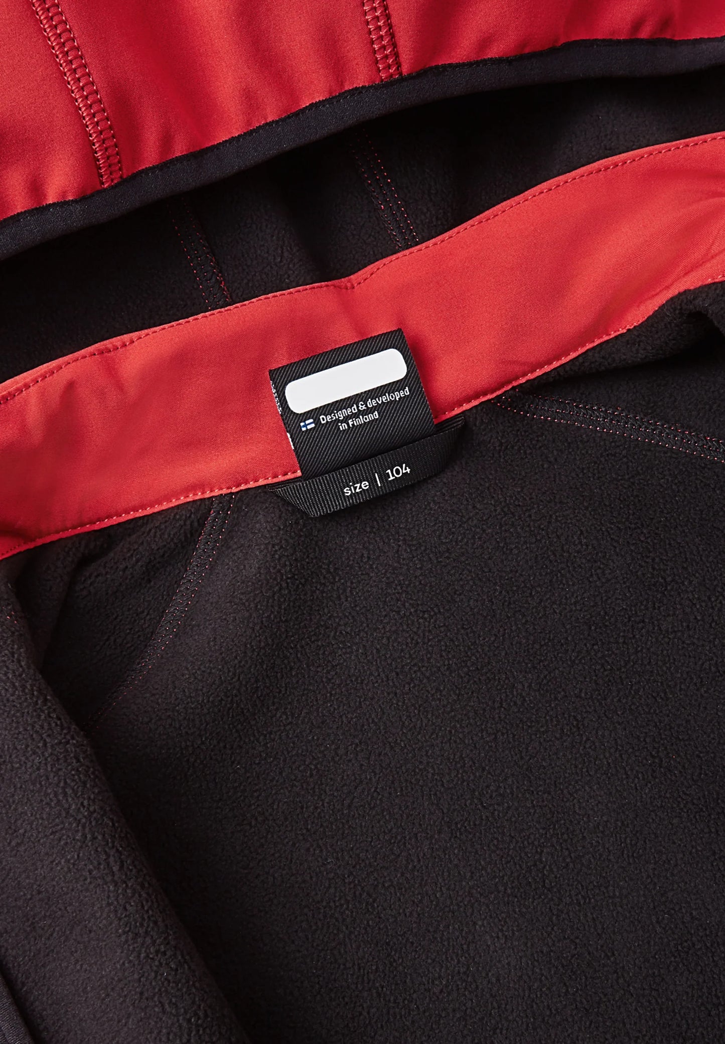 REIMA gefütterte Softshell-Jacke AKTIONSFARBE <br>Vantti <br>Gr. 92<br> aussen Softshell<br> innen weiches Fleece <br>WS 10'000 mm