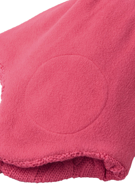 Reima Mütze mit Bändel AKTIONSFARBE <br>Nunavut <br>Gr. 48 <br>innen hautfreundliches Fleece<br> aussen warme, wasserabweisende Merino-Wolle<br> Windstopper-Membrane im Ohrbereich